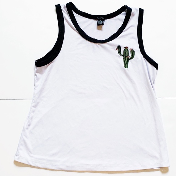 Rue21 Tops - RUE 21 TANK TOP W CACTUS